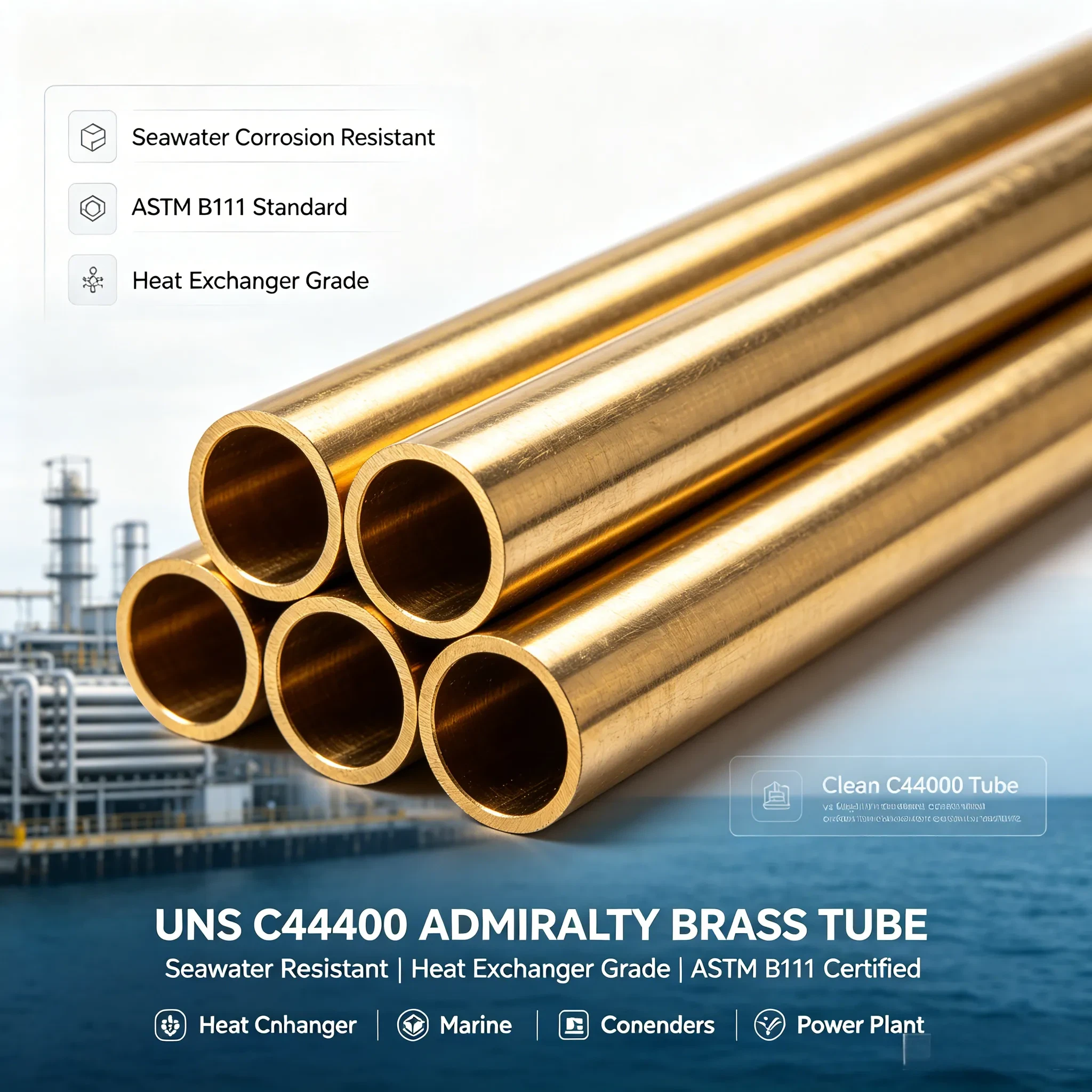 UNS C44400 কপার-জিঙ্ক-টিনের মিশ্রণ